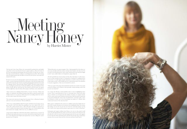 Page 4 - 5:  Meeting Nancy Honey