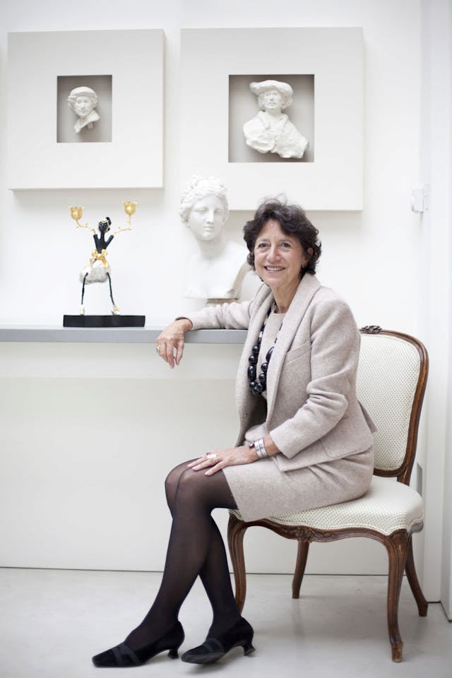 Hon. Olga Polizzi CBE at her house in Chelsea, London, UK - December 2012
