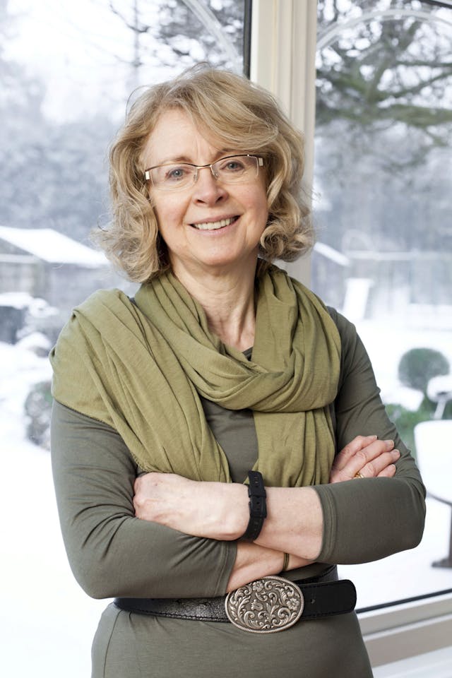 Terry Marsh at her house in Epsom Downs, Surrey, UK - January 2013