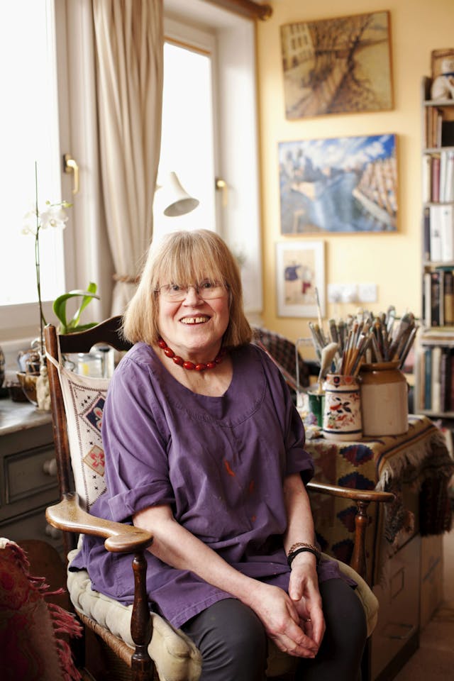 Charlotte Johnson Wahl at her home in west London, UK - March 2013